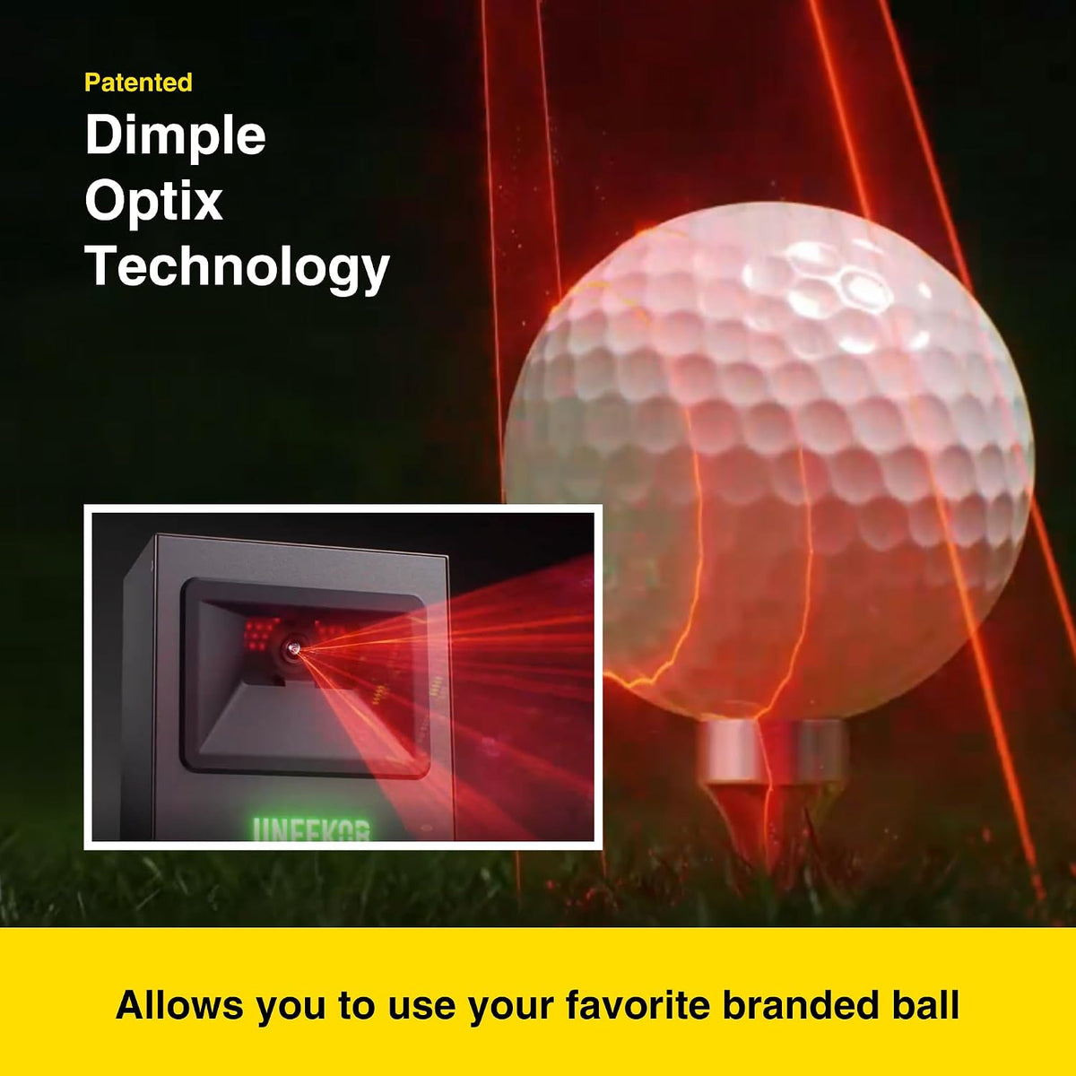 Eye MINI LITE Indoor Golf Launch Monitor & Simulator 19 Precision Metrics, Near-Zero Latency, Works with Gspro, TGC19, E6, AI Trainer Compatible, Easy Setup, Pc/Laptop Required