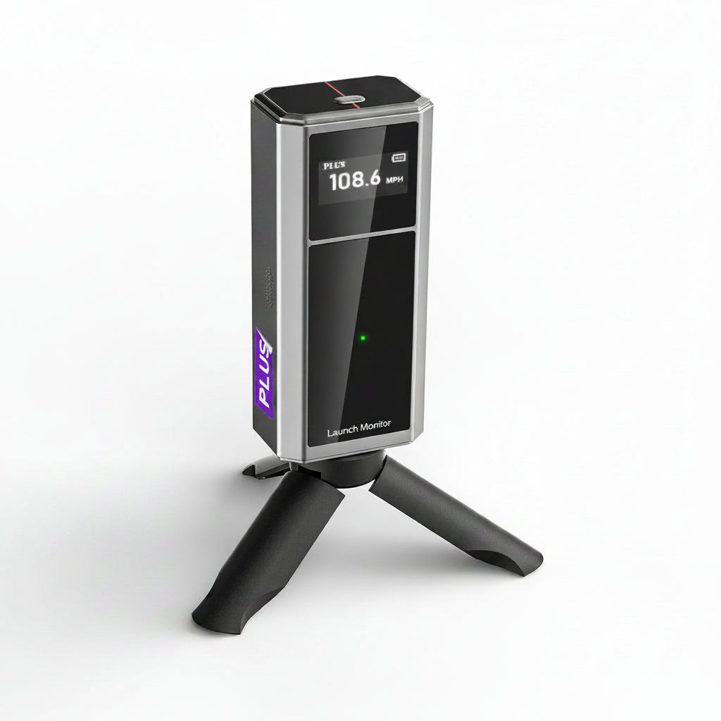 Golf Launch Monitor & Portable Swing Analyzer with 13 Metrics